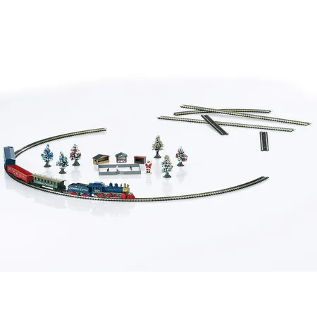 Märklin Weihnachts-Startpackung 230 Volt. Güterzug mit Gleisoval und entsprechender Stromversorgung