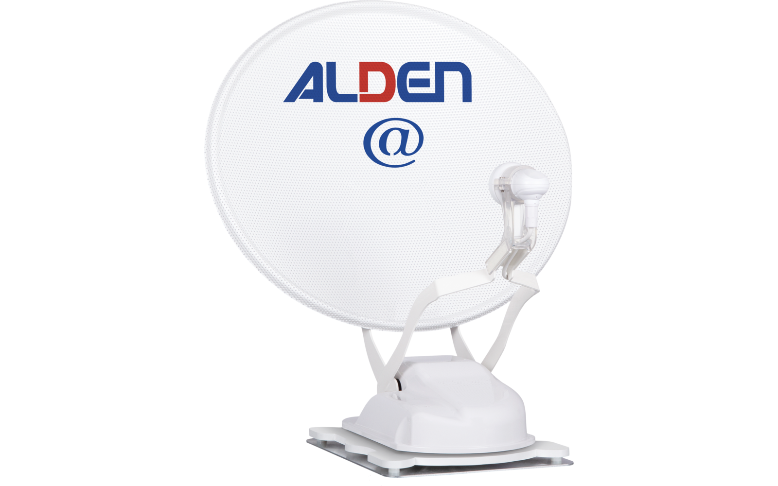 Alden Onelight@ 60 HD EVO vollautomatische Satellitenanlagen inklusive S.S.C. HD-Steuermodul und LTE Antenne Farbe Ultrawhite