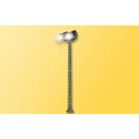 Viessmann Flutlichtstrahler doppelt, LED weiß 78 mm