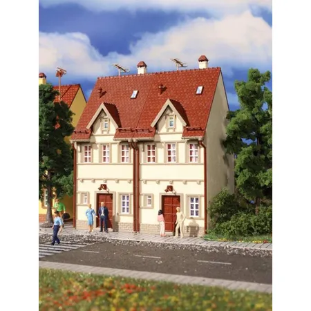Vollmer Reihen-Doppelhaus beige