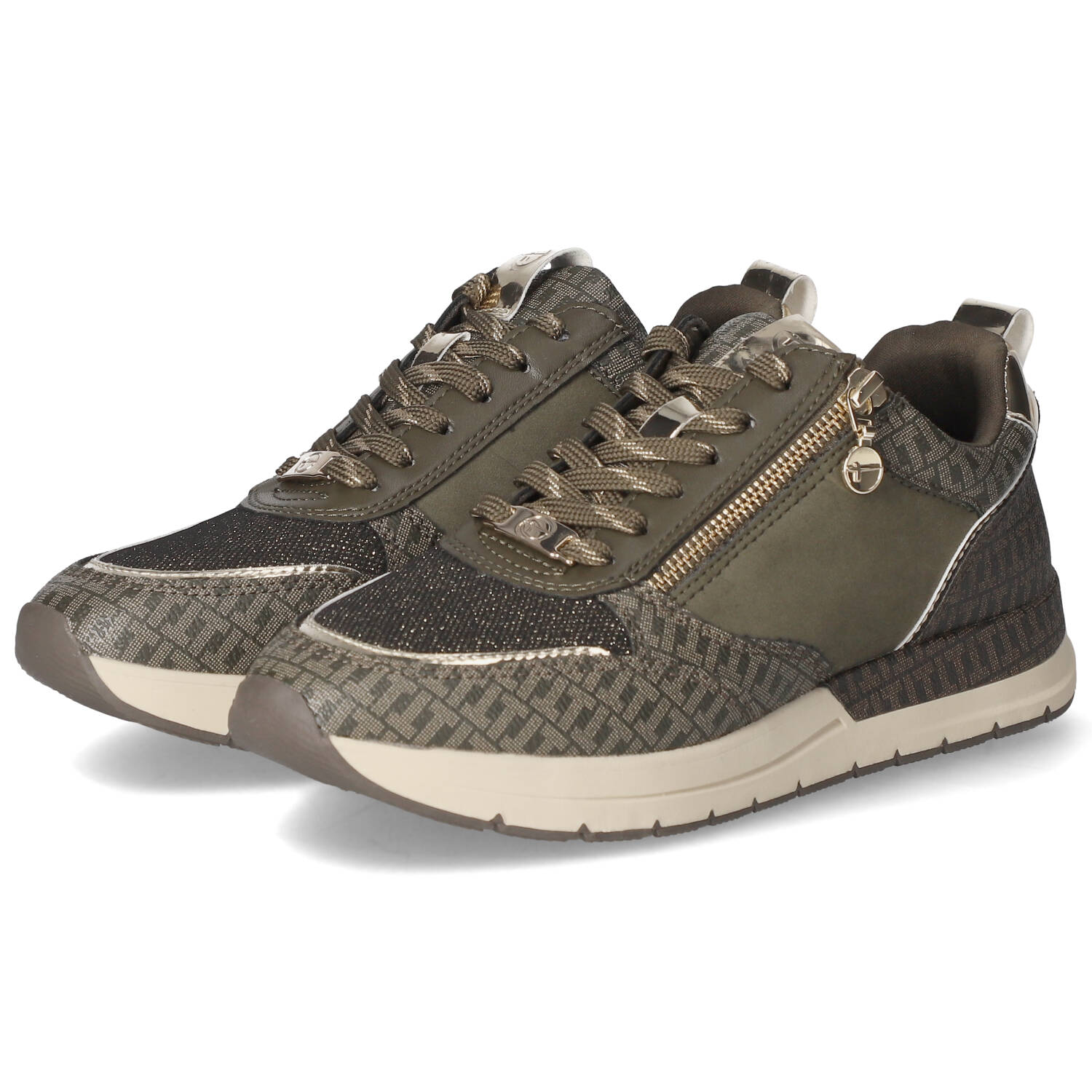 Tamaris Low Sneaker - olive comb