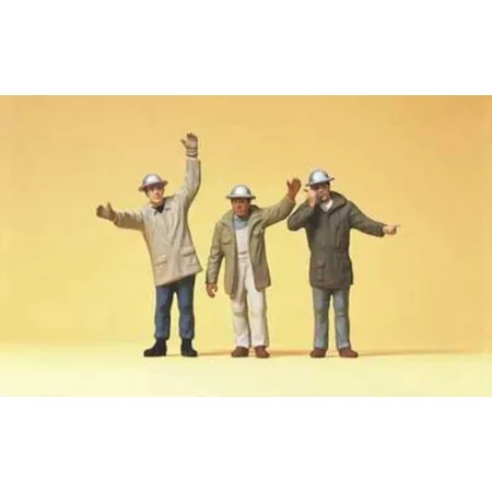 Preiser 63052 1:32 Industriearbeiter 3 Fig.
