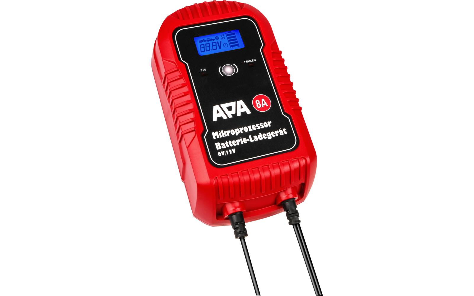 Apa Mikroprozessor Batterie-Ladegerät, 9-stufig, 6/12V, 8A