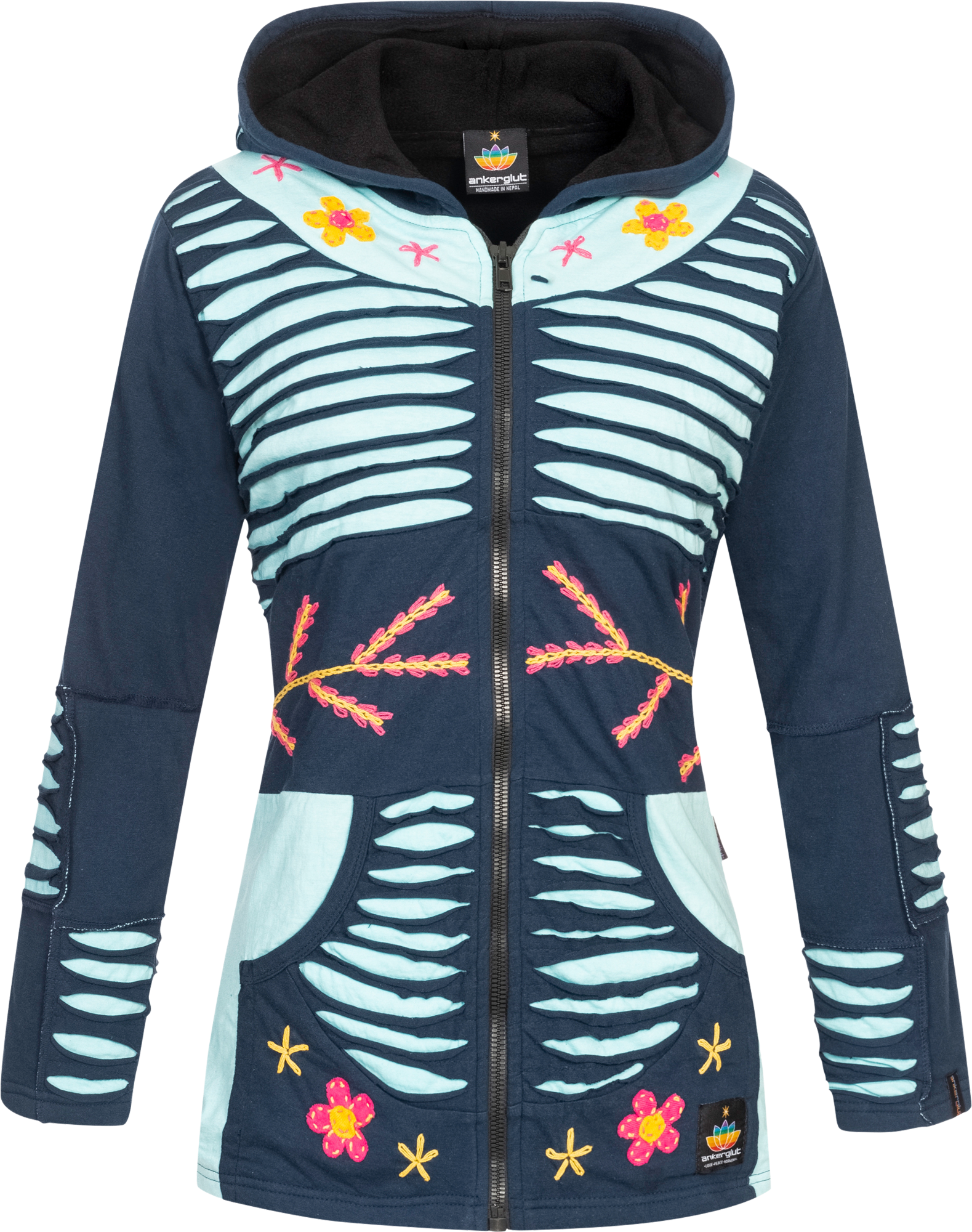 Ankerglut Nepalliebe Damenjacke