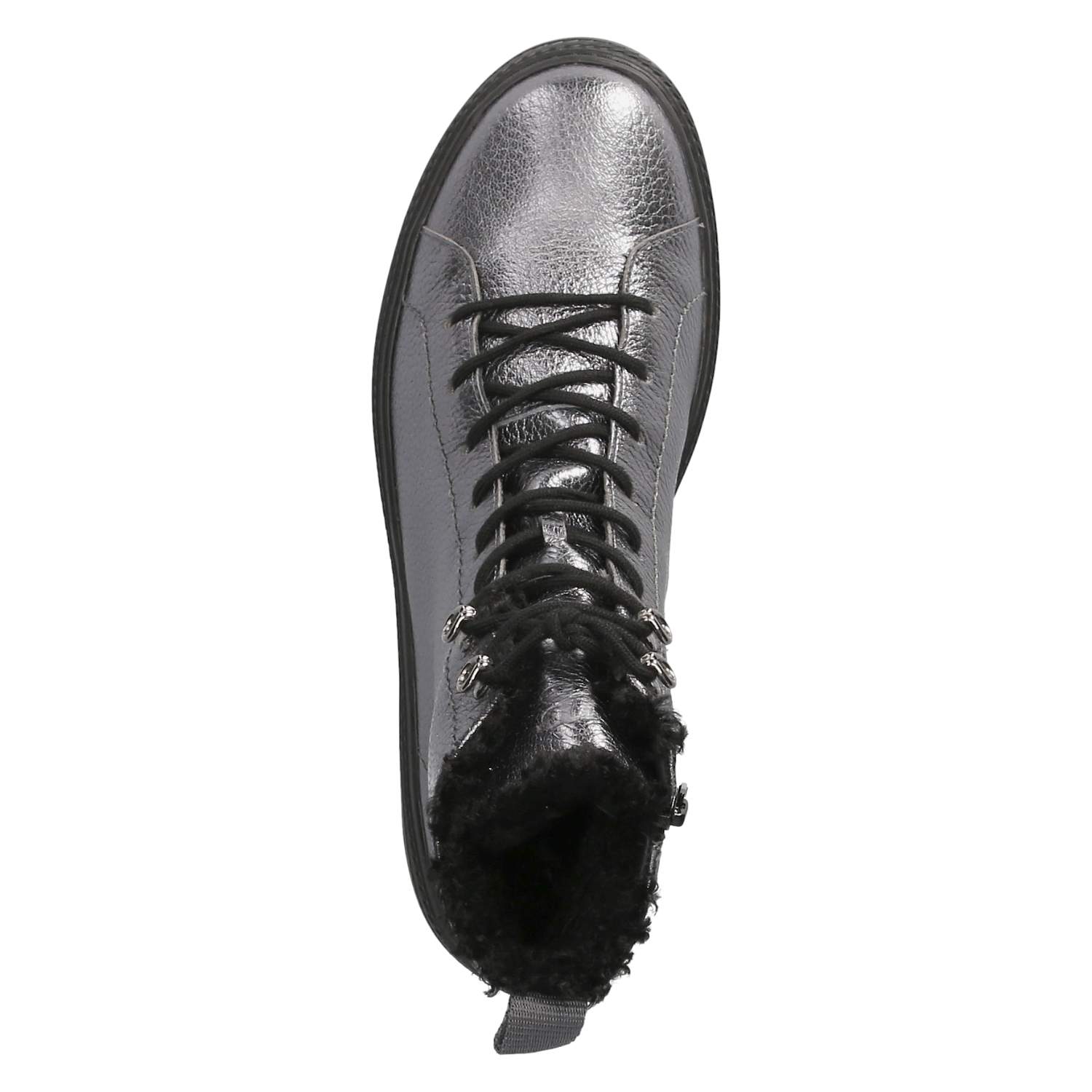 Paul Green Schnürstiefeletten - grau