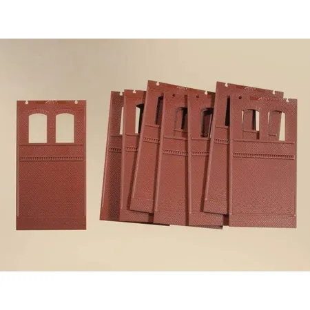 Auhagen Wände 2410C rot, Spur H0