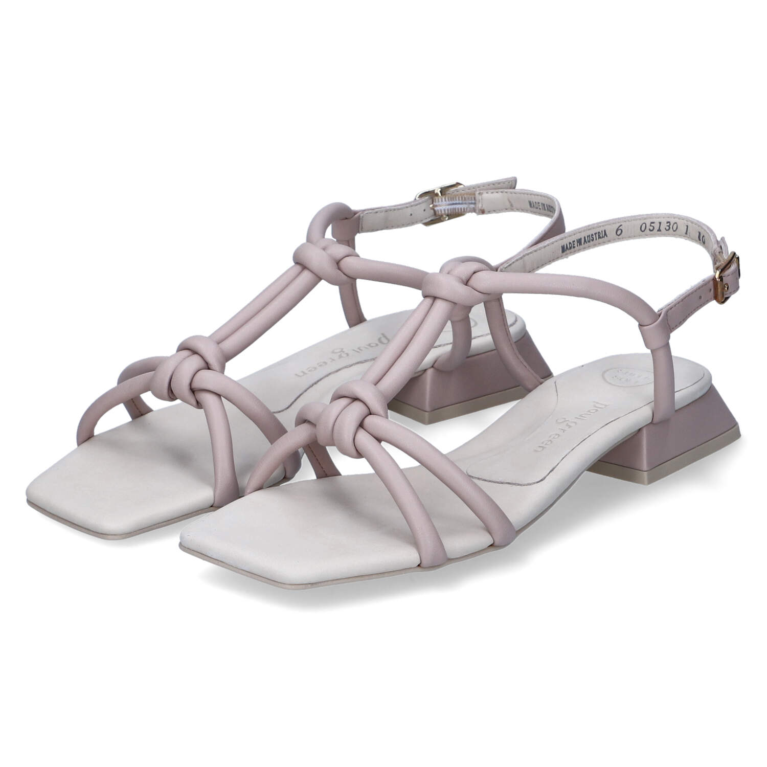 Paul Green Riemchensandalen - beige