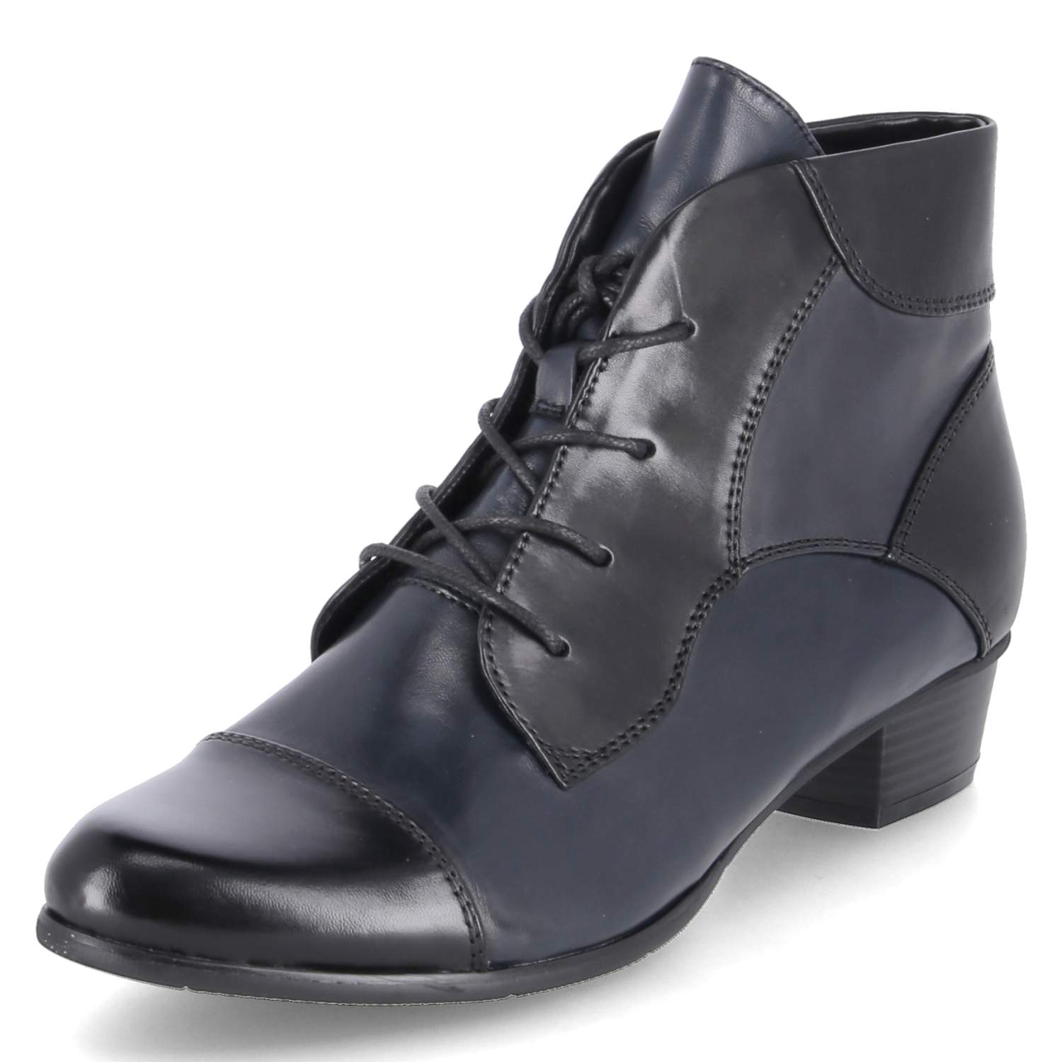 Kaerlek Ankle Boots - black/navy/piombo