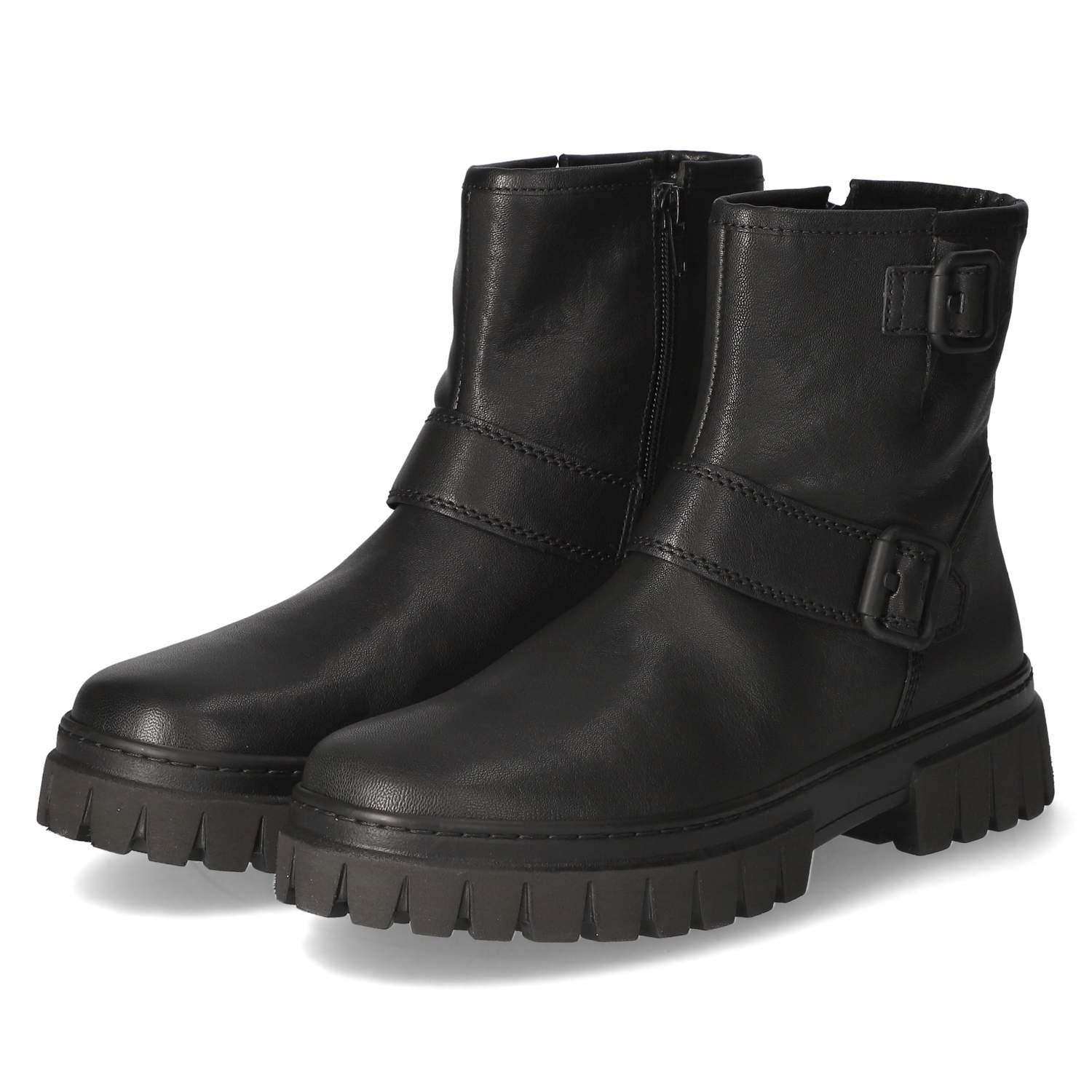 Gabor Bikerstiefeletten - schwarz