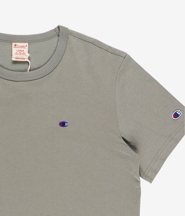 Champion Reverse Weave C Logo T-Shirt (grey melange)