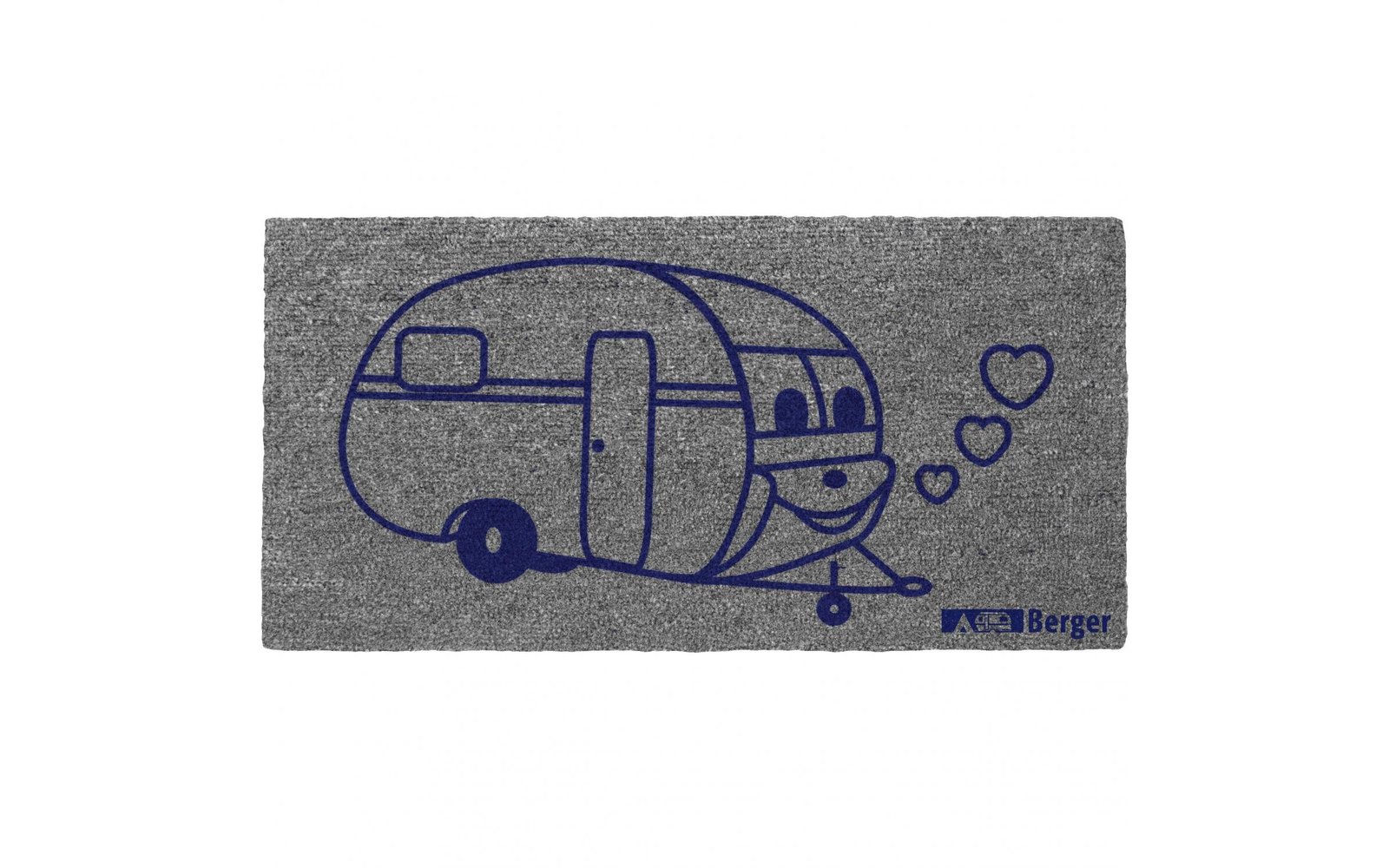 Berger Teppich Derby Flock Camper 50 x 25 cm