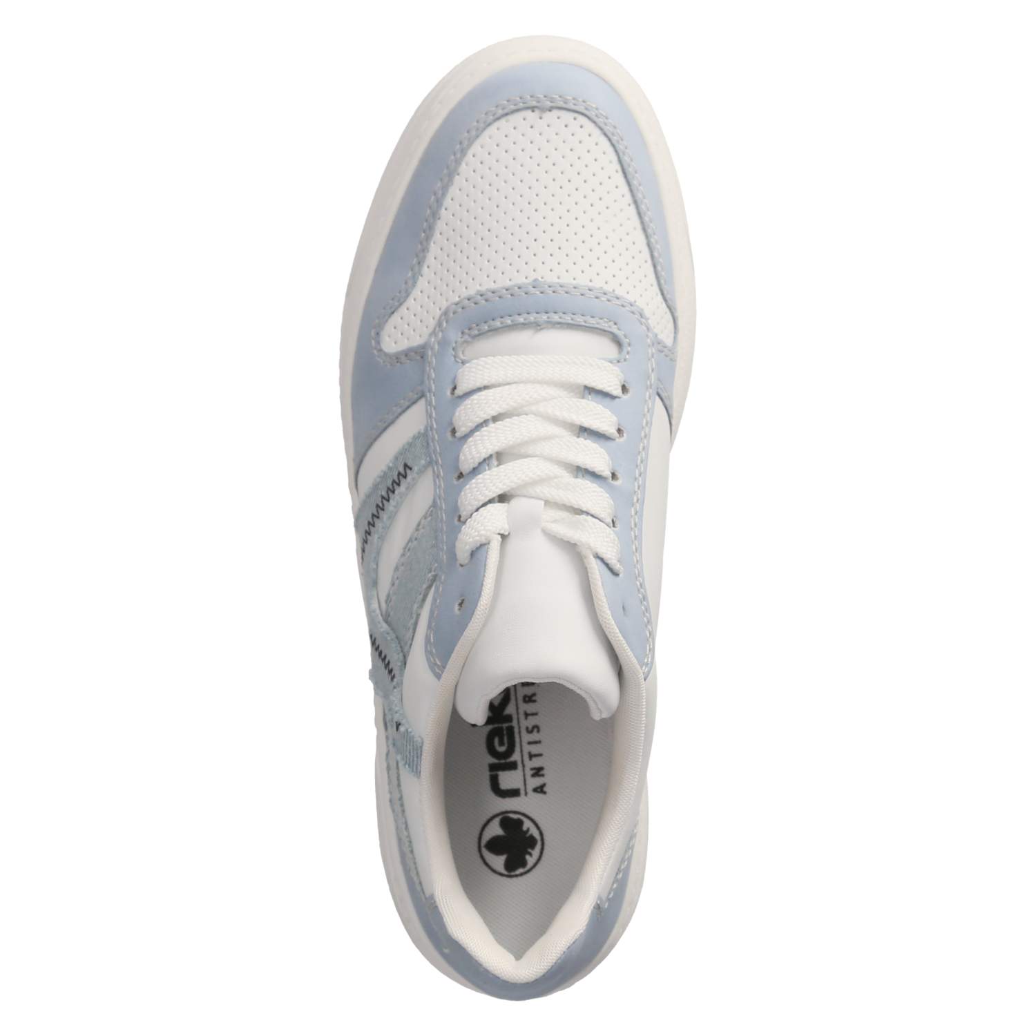 Rieker Low Sneaker - blau kombi