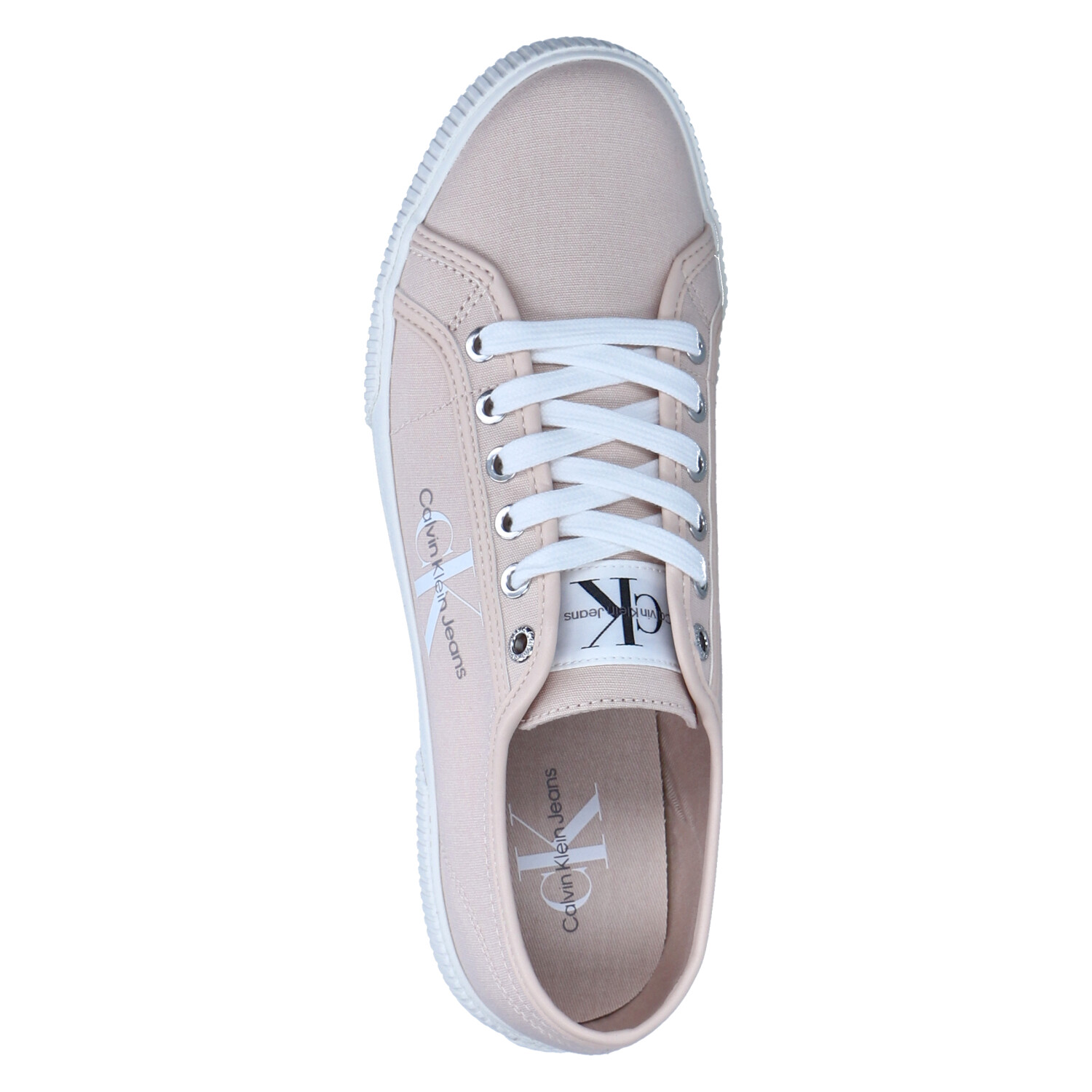 Calvin Klein Jeans Low Sneaker - whisper pink/bright white