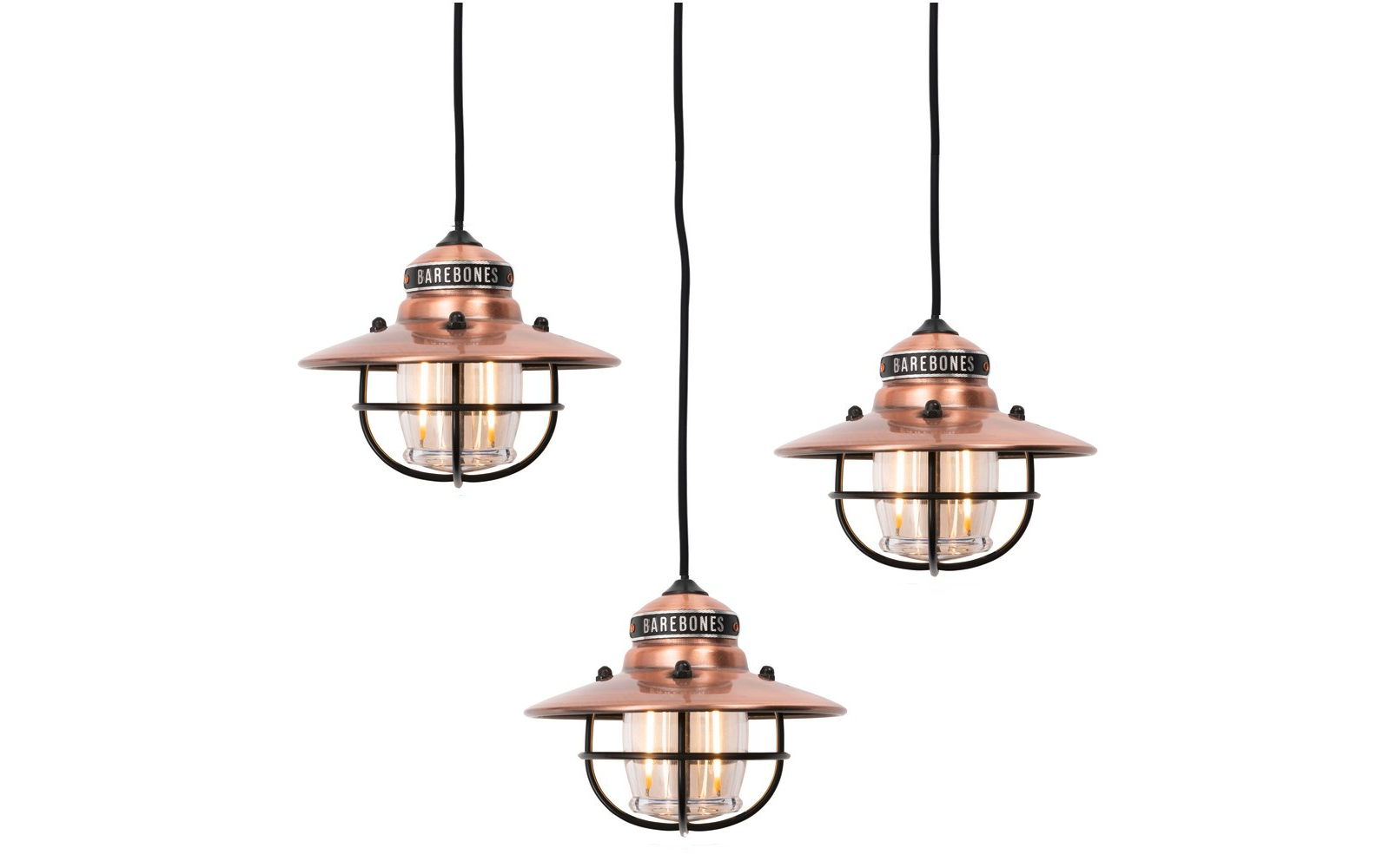 Barebones Lichterkette edison string lights copper