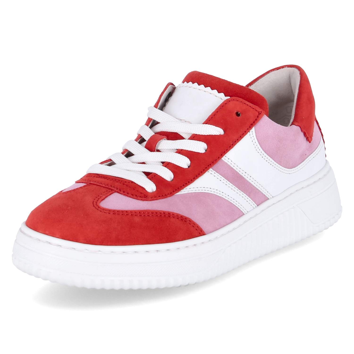 Gabor Low Sneaker - softpink/fire/weiss