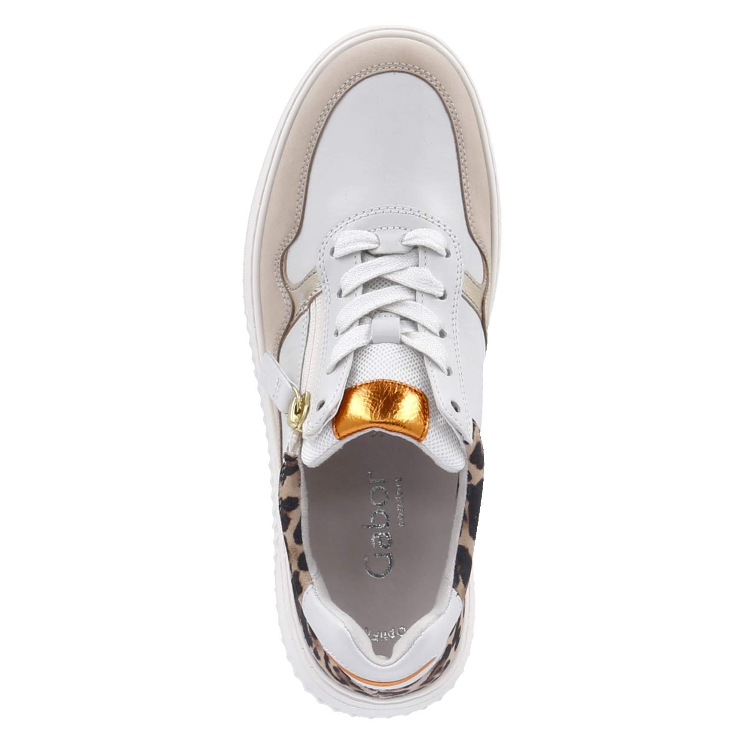 Gabor Low Sneaker - offwhi/puder/natur