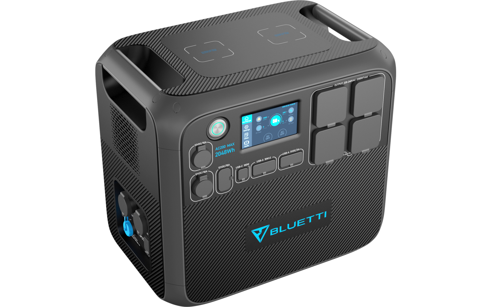 Bluetti Portable Power Station AC200MAX-Gray-EU