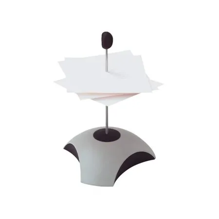 HAN Zettelspießer DELTA, Polystyrol (PS), 116 x 103 x 158 mm, lichtgrau/schwarz