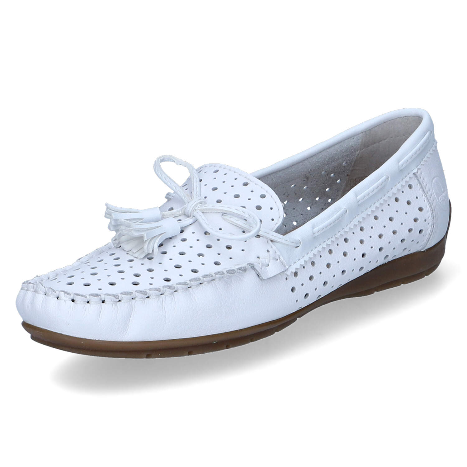 Rieker Slipper - weiss/weiss