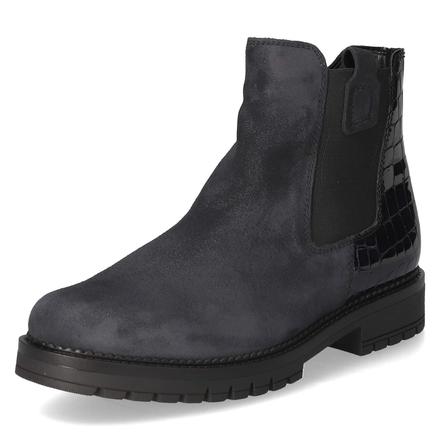 Gabor Chealsea Boots - dark-blue (micro)