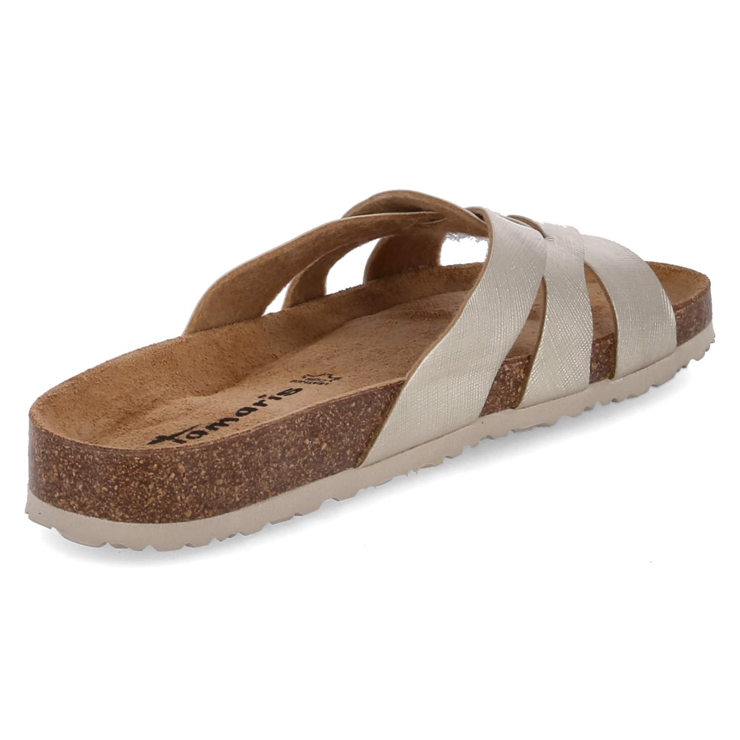 Tamaris Pantoletten - light gold
