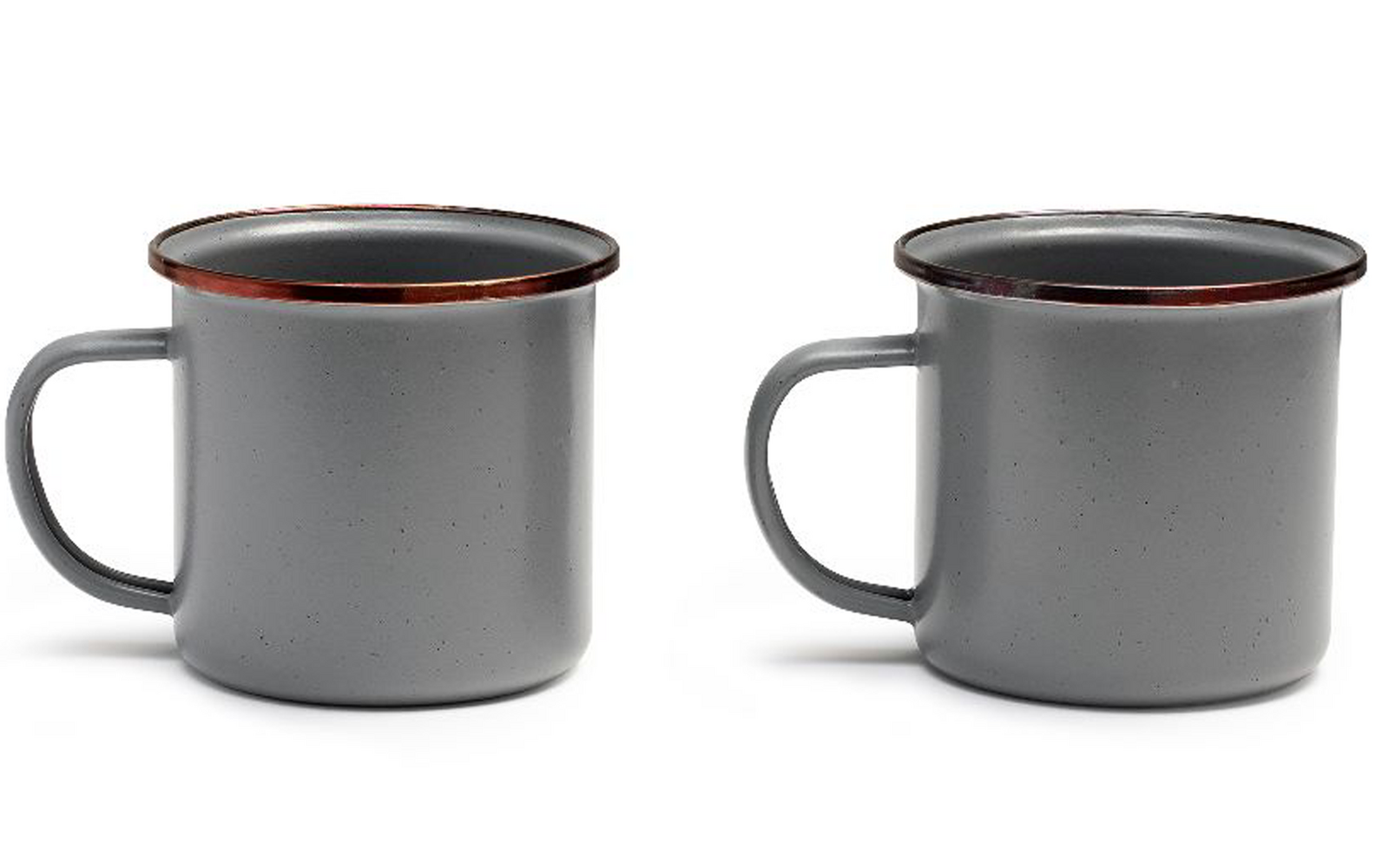 Barebones Tasse 2er Set stone grey