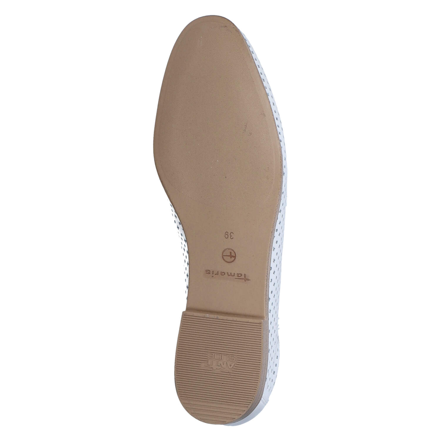 Tamaris Slipper - white struct.