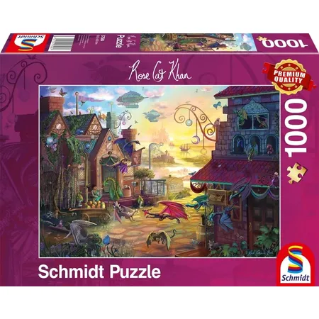 Schmidt Spiele Puzzle - Drachenpost, 1000 Teile
