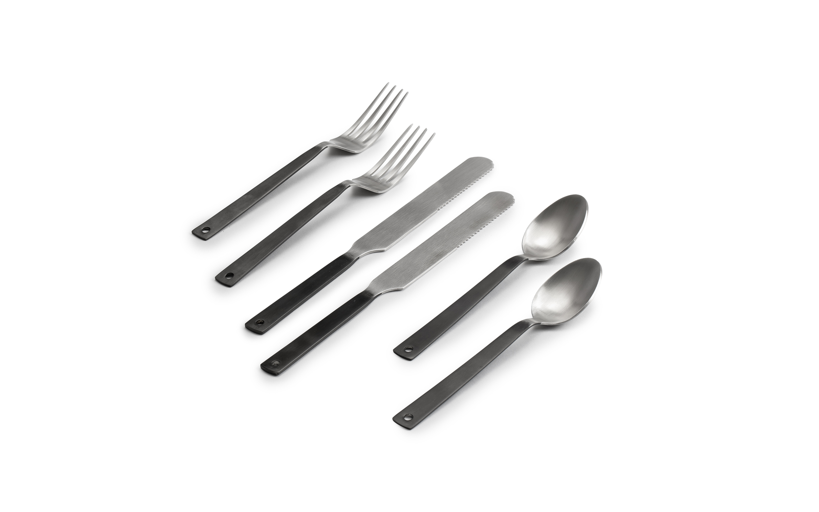 Barebones Besteckset 6 teilig matt