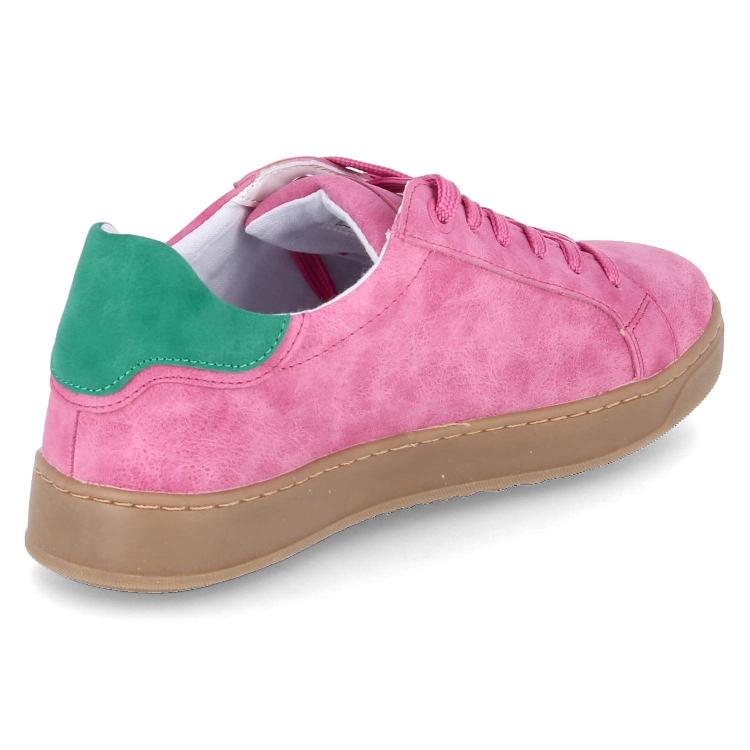 Tom Tailor Low Sneaker - pink-green