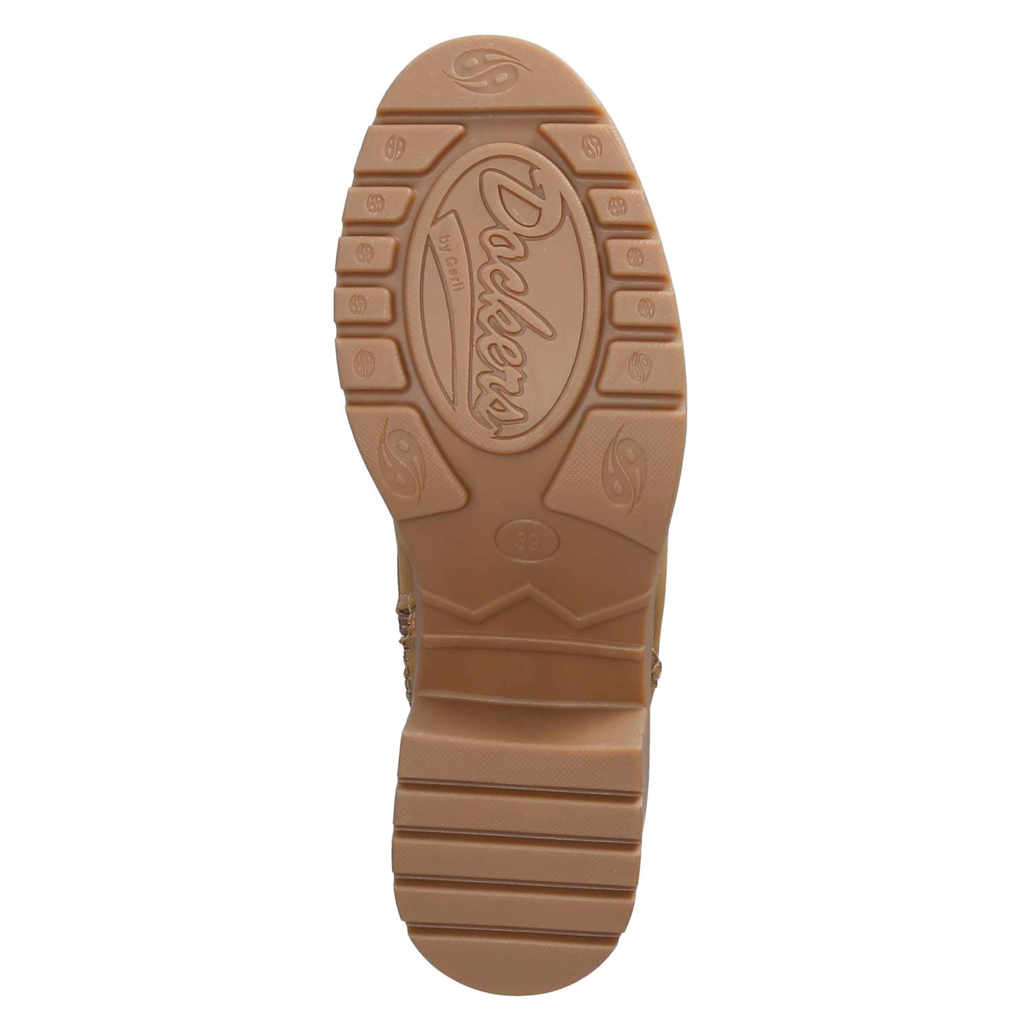 Dockers Schnürstiefeletten - golden tan / schwarz