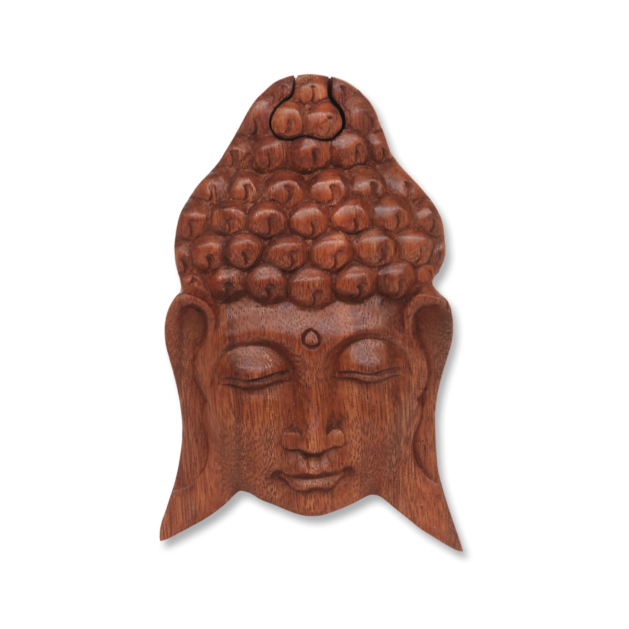 Secret-Box 'Buddha', T 16 cm, B 9 cm, H 6 cm von fischer's lagerhaus