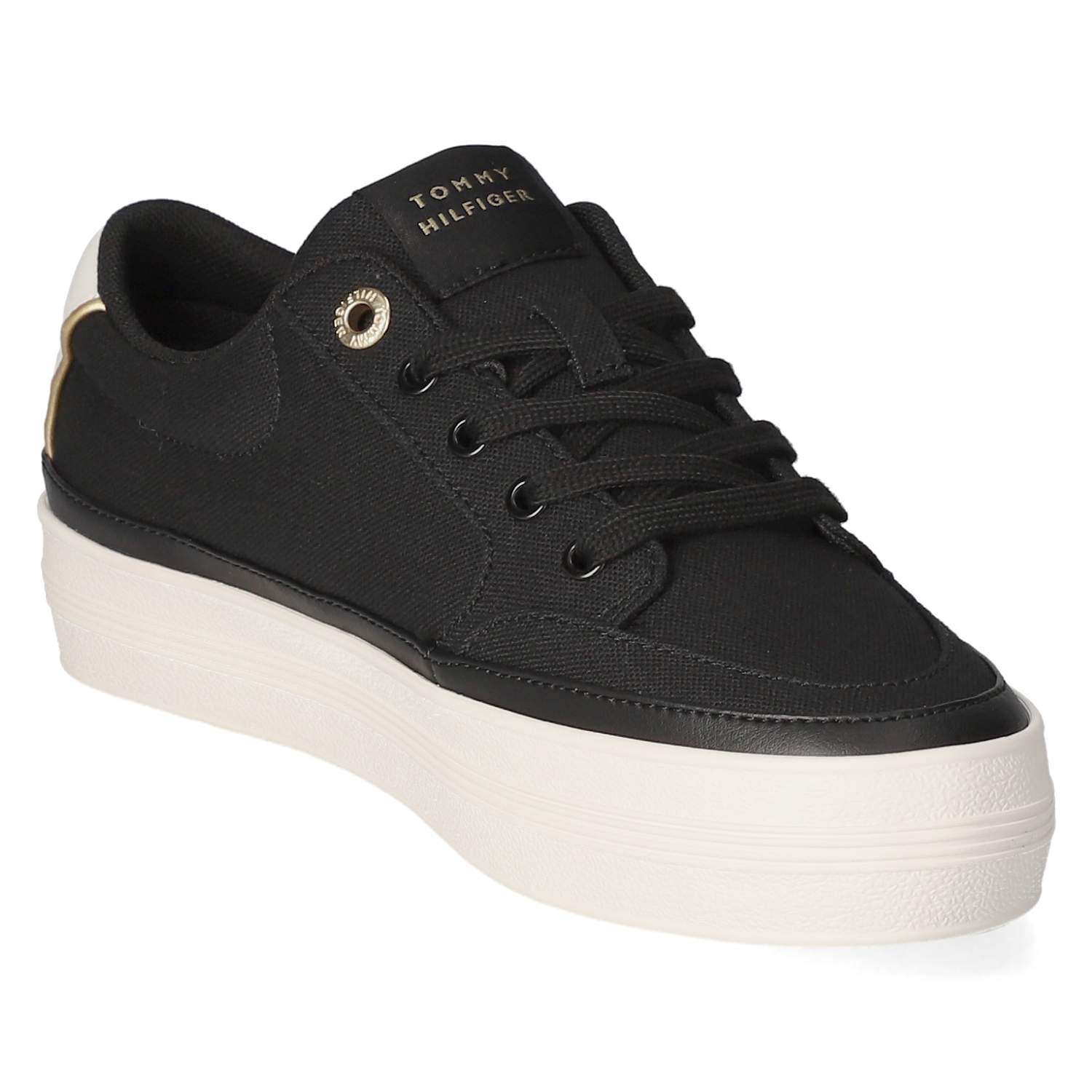 Tommy Hilfiger Low Sneaker VULC  - black