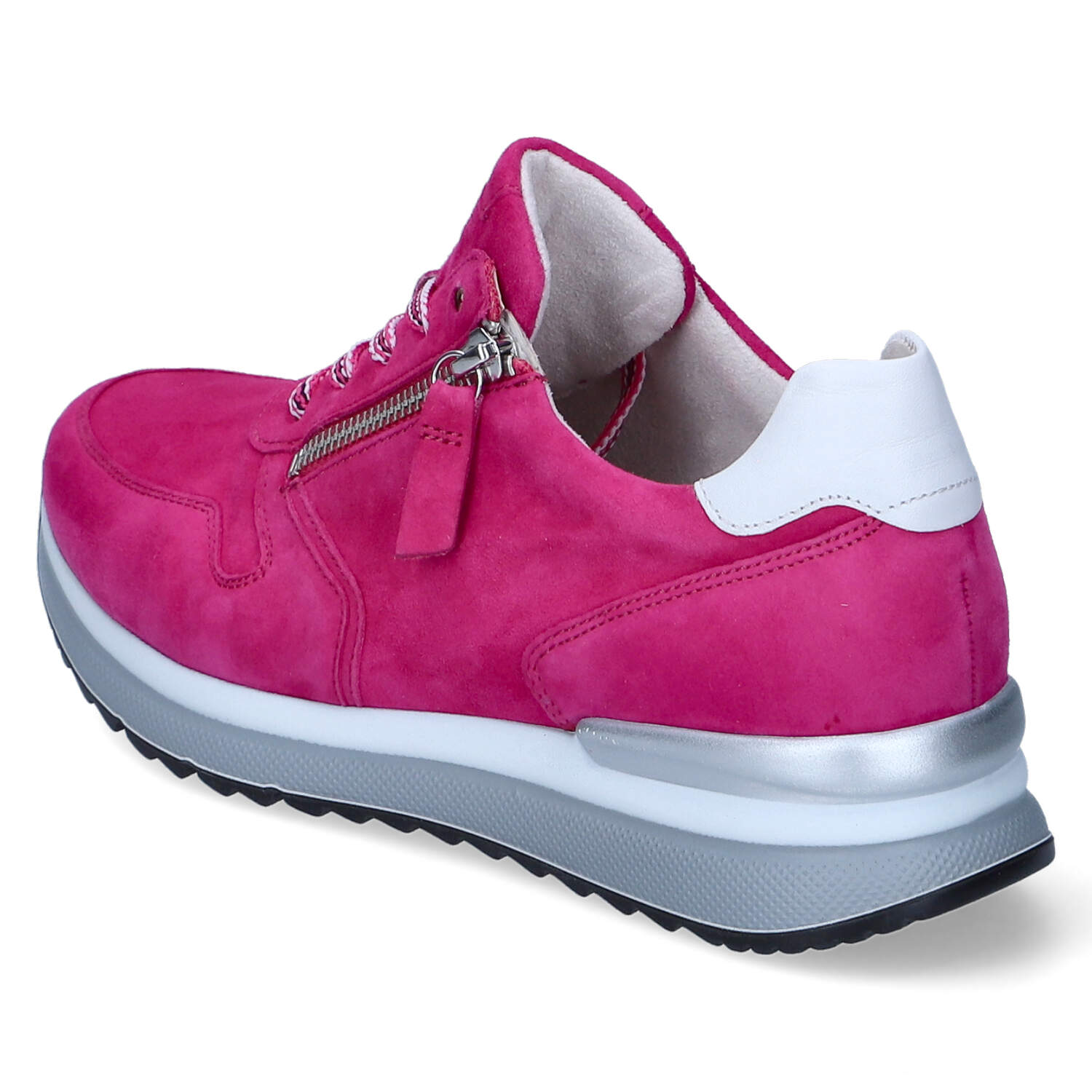 Gabor Low Sneaker - pink/weiss