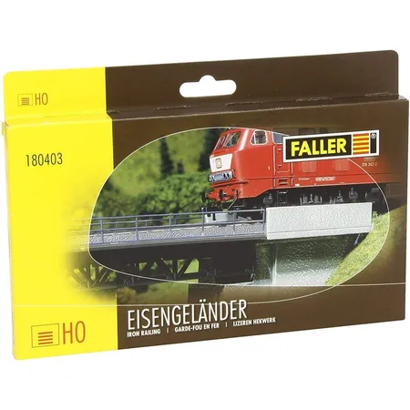 FALLER - Eisengeländer, 1820 mm