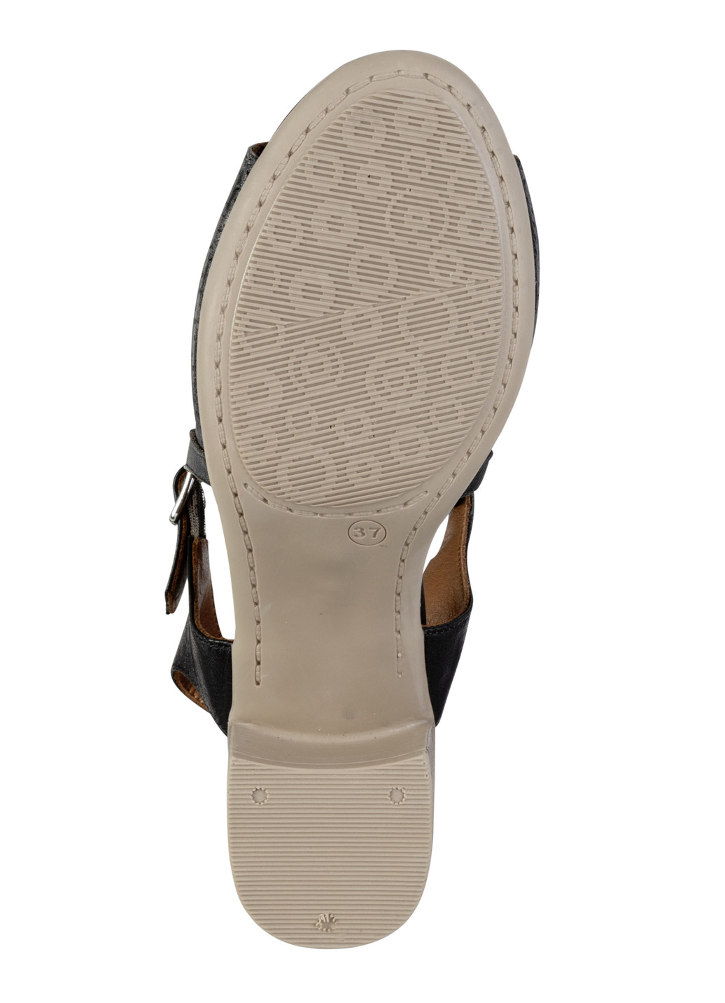 Andrea Conti Sandalette mit Zier-Perforation