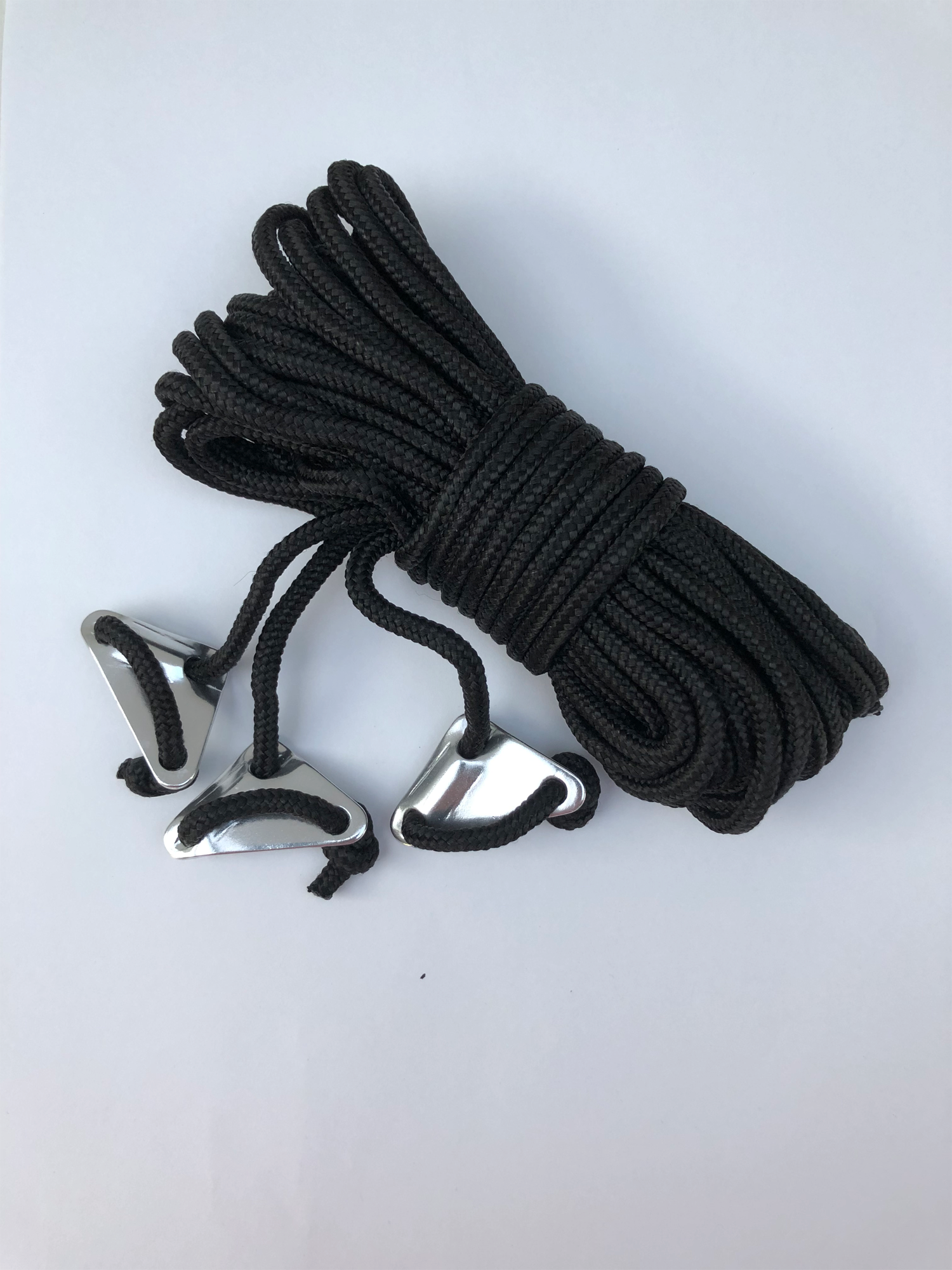 Bent Abspannleine (3 Stück) Black
