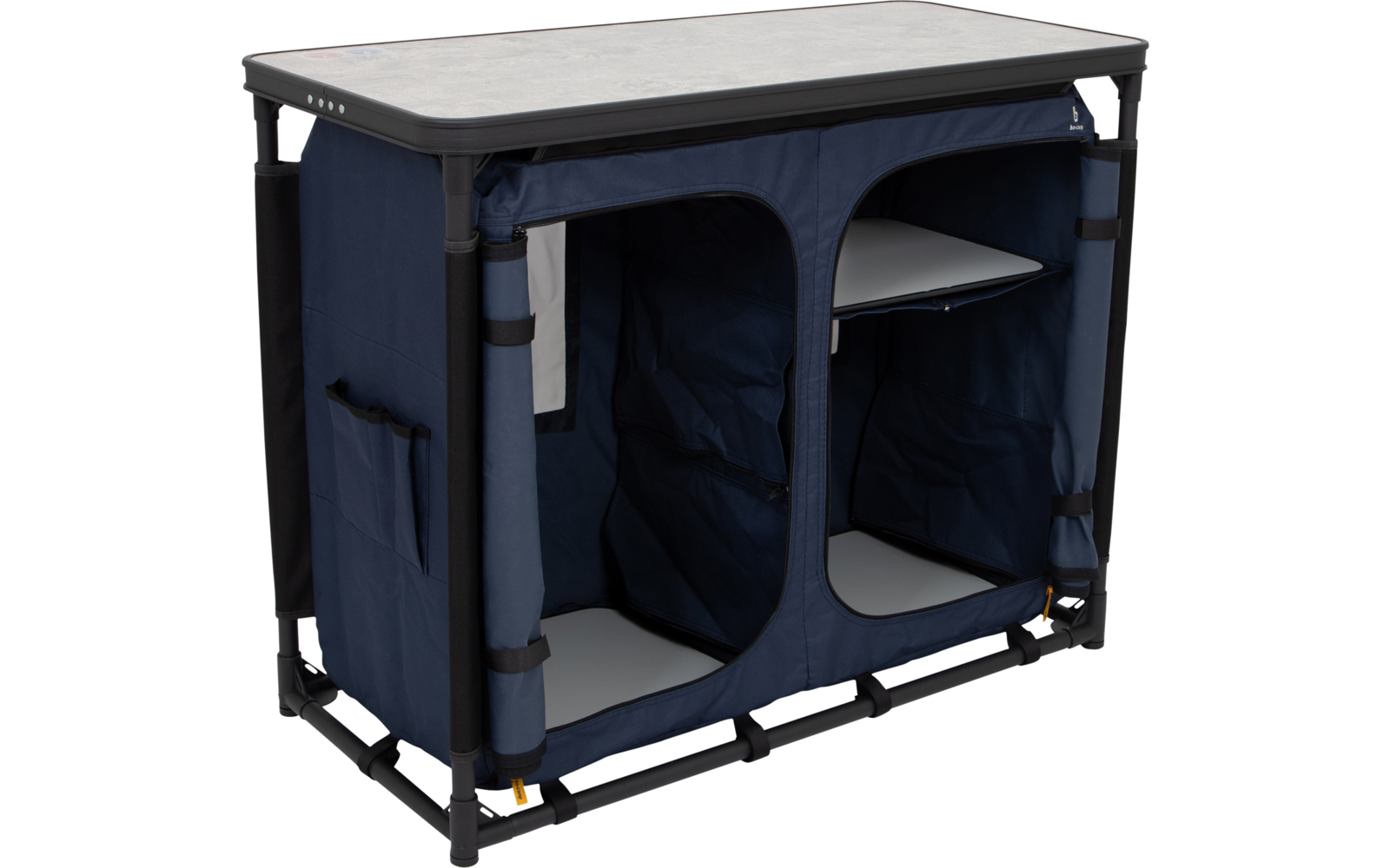 Bo-Camp Kochinsel/Faltschrank Industrial Hubbard