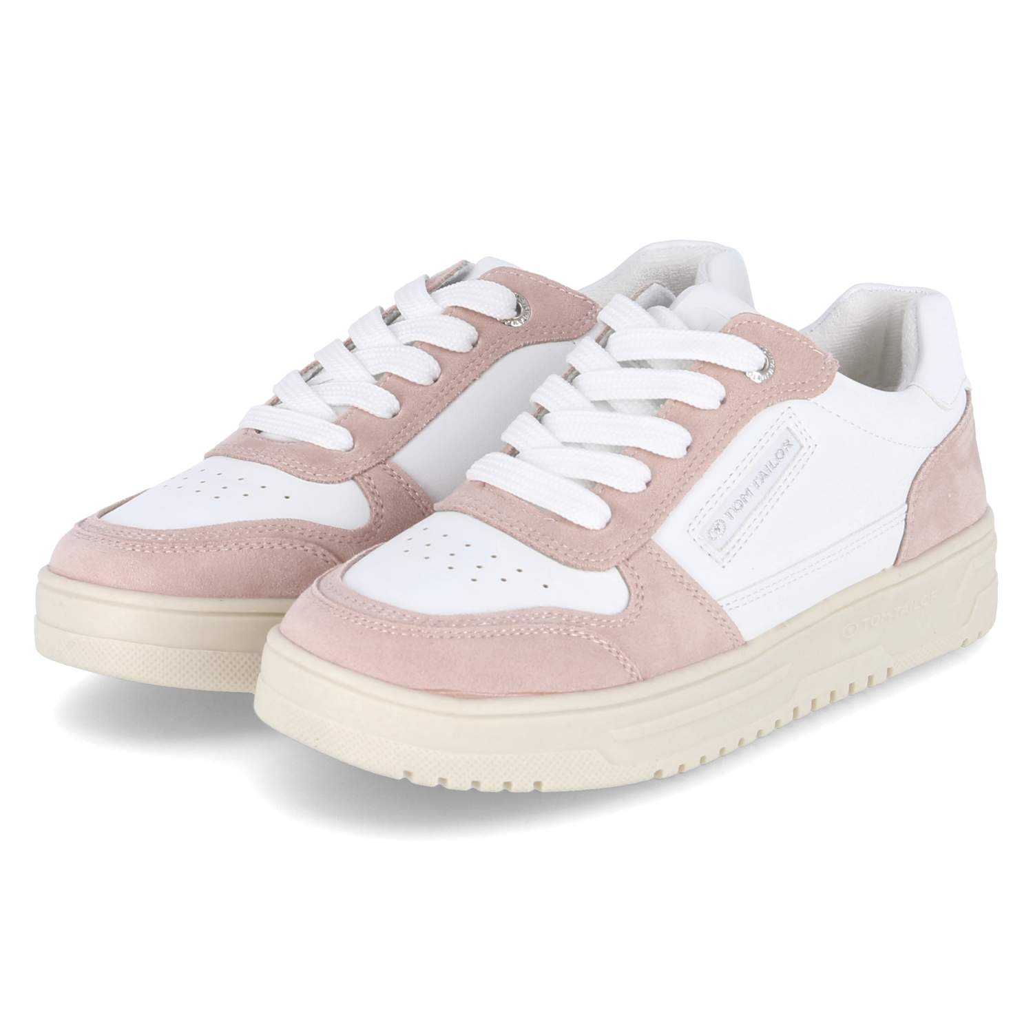 Tom Tailor Low Sneaker - white-nude