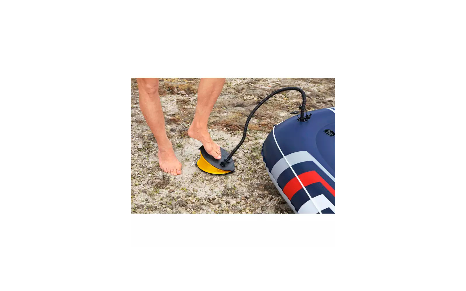 Bestway Hydro Force Treck X1 Schlauchboot Set für 2 Personen mit 2 Paddeln