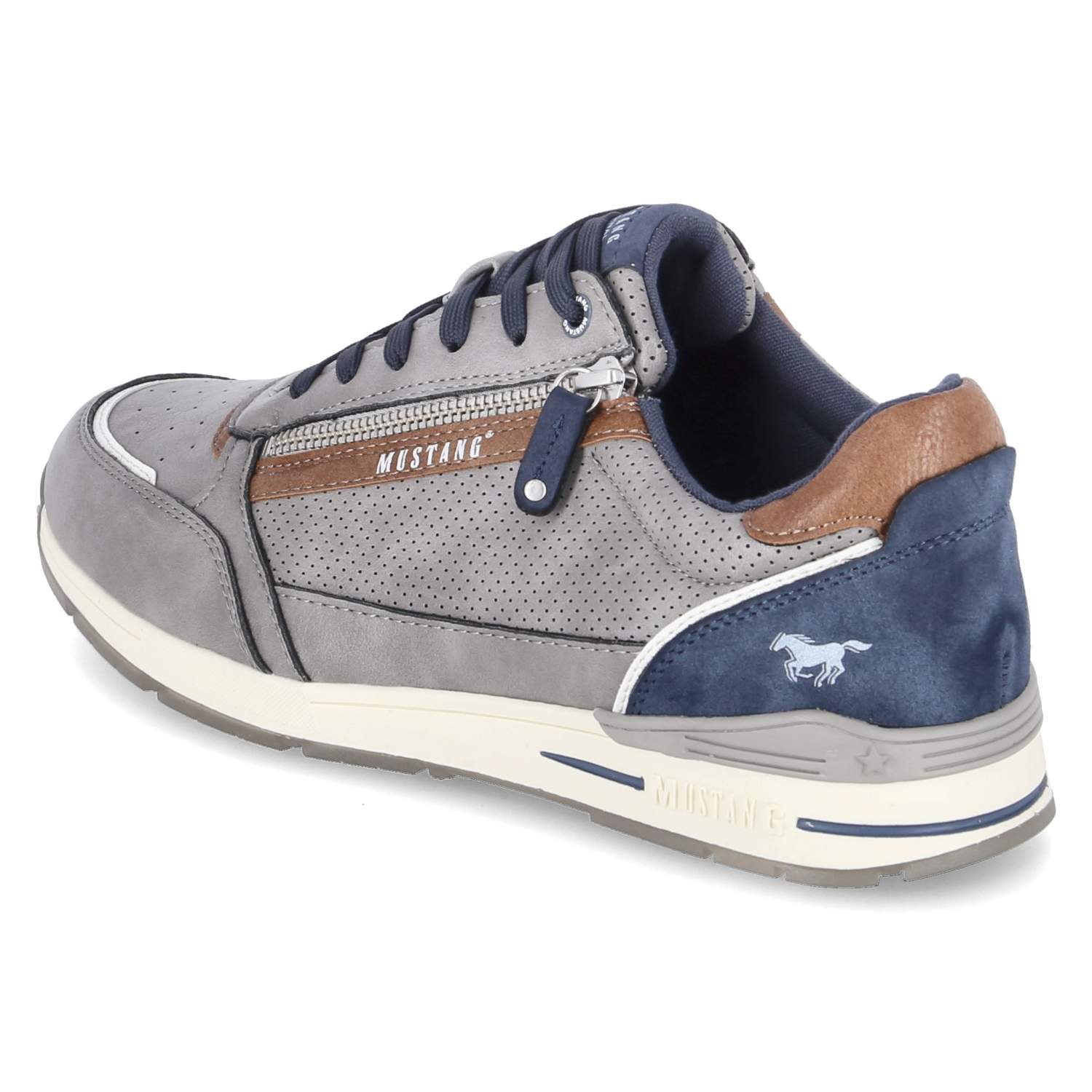 Mustang Halbschuhe - grau