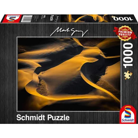 Schmidt Spiele Puzzle - Mark Gray Feldzeichnung, 1000 Teile