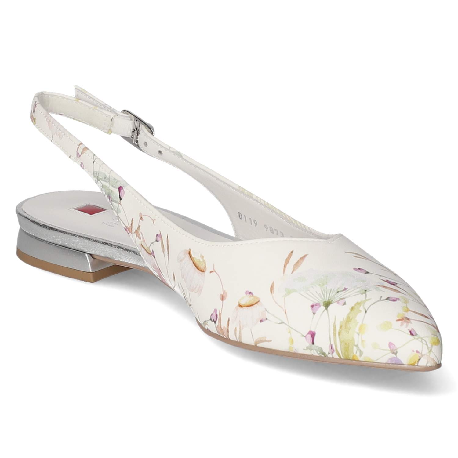 Högl Slingballerinas - weiss/multi