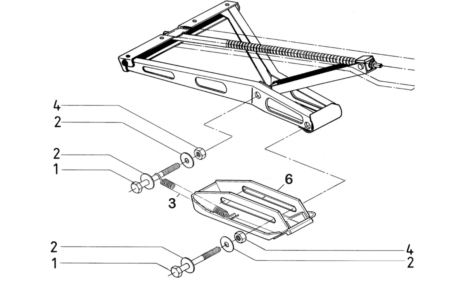 AL-KO Abstützfuß big foot 200 x 180 mm