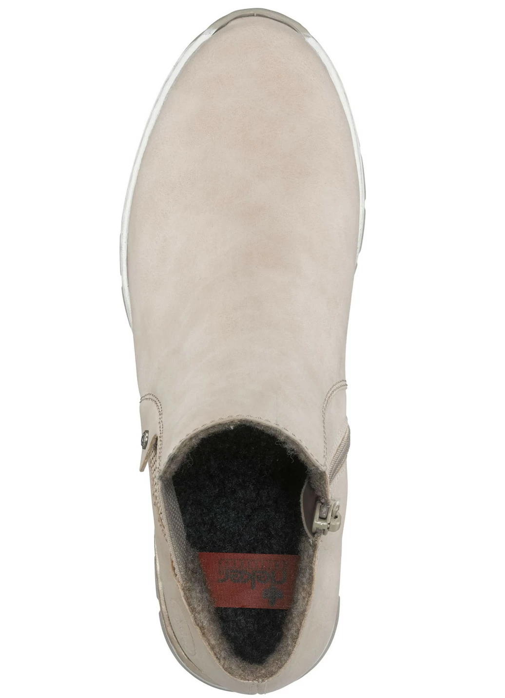 Rieker Stiefelette aus weichem Nubukmaterial