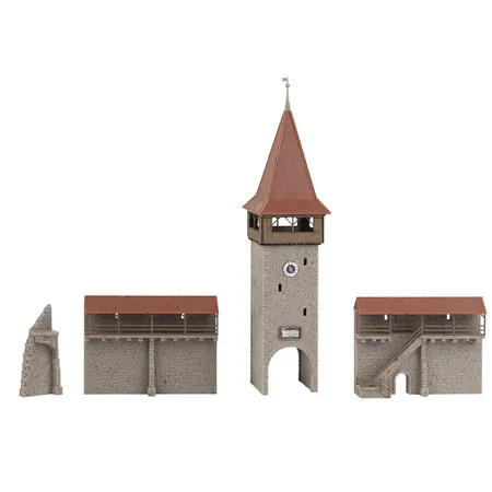 Faller 232171 - Altstadtturm mit Mauer