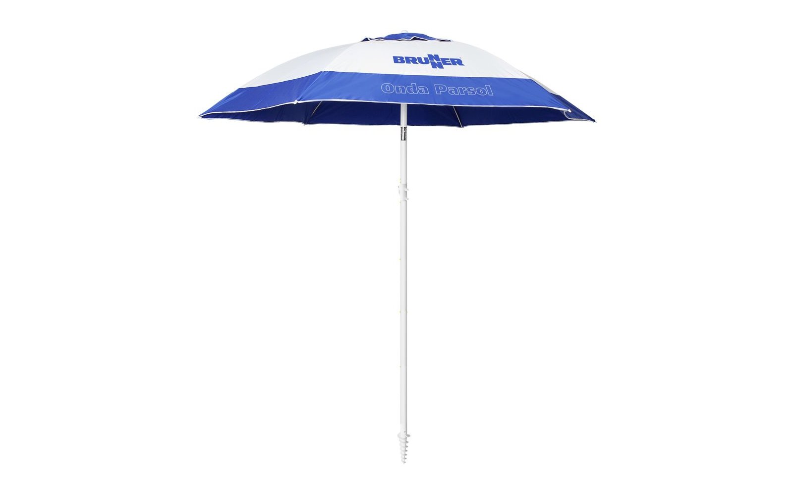 Brunner Onda Sonnenschirm blau/weiß