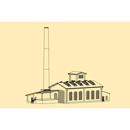 Auhagen Fabrikgebäude, Spur TT