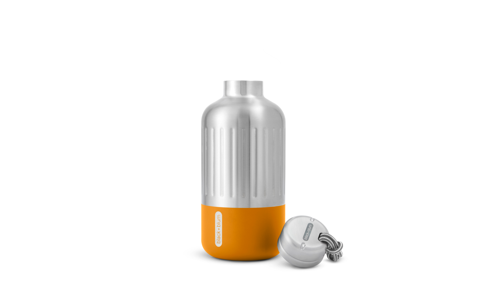 Black and Blum Explorer Isolierflasche klein 650 ml orange