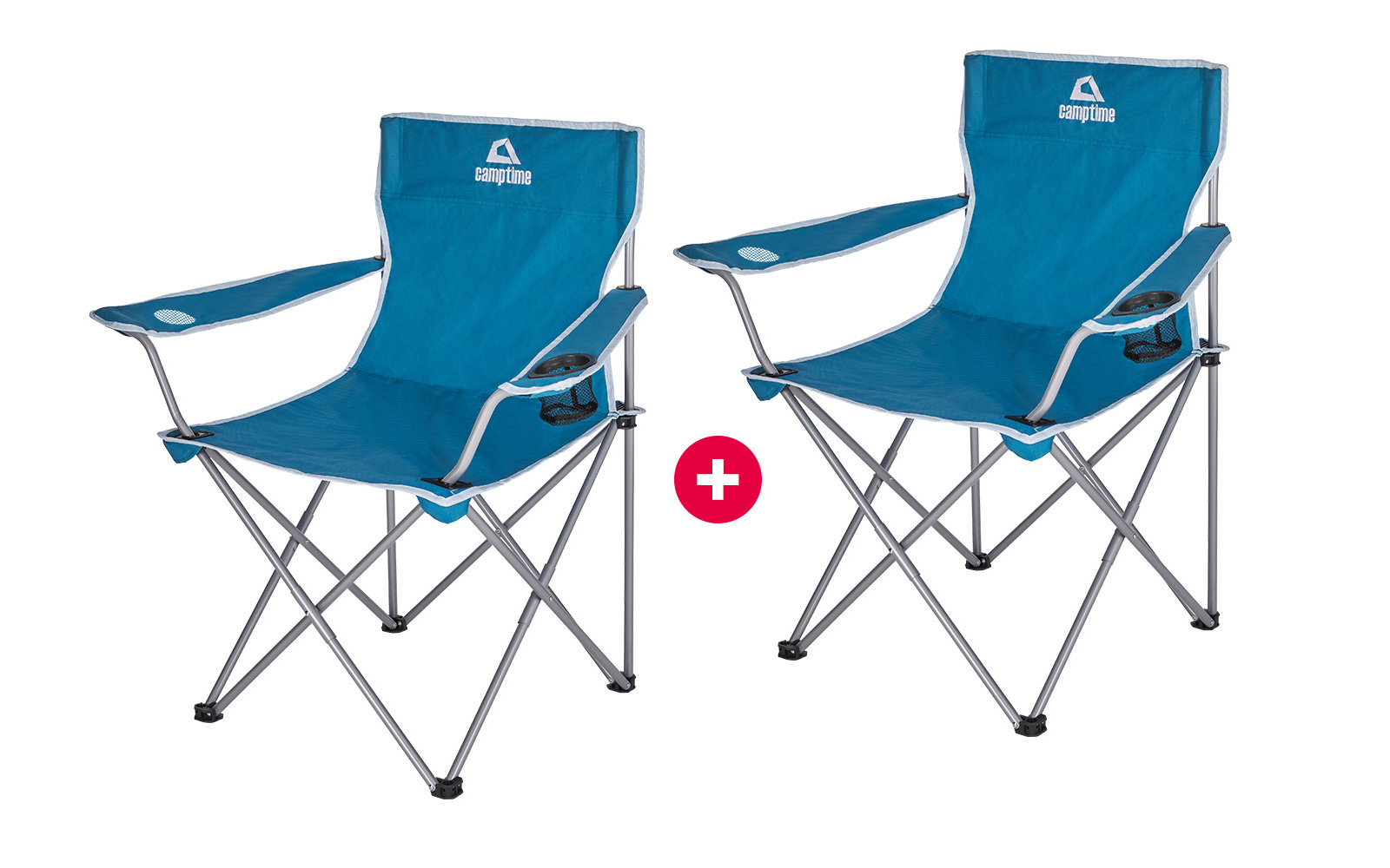 Camptime Tauri Faltstuhl 2er Set